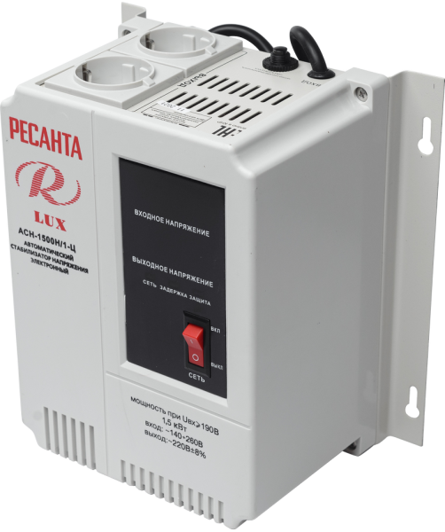 Стабилизатор АСН- 1 500Н/1-Ц Ресанта Lux