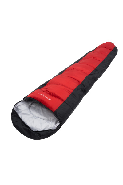 Спальный мешок ACAMPER NORDLYS 2*200г/м2 (black-red)