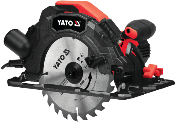 Электрическая циркулярная пила 185мм, 1500W, YATO 