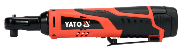 Аккумуляторная ударная трещотка 12V, 3/8'', 45Nm, 2,0Аh YATO 