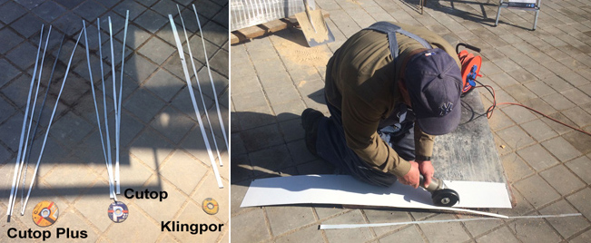 Испытания отрезных дисков Cutop 46