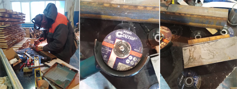 Испытания отрезных дисков Cutop 56