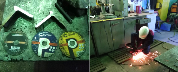 Испытания отрезных дисков Cutop 60