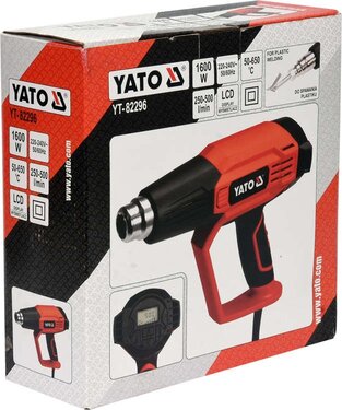 Фен технический 1600 Вт 50-650 C YATO