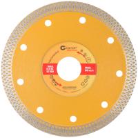 125x1.5x10x22.2 мм Диск алмазный по плитке керамограниту камню Турбо Cutop Profi Plus 68-391