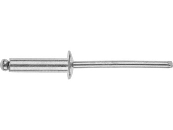 3,2x8 мм Заклепка вытяжная алюминий/сталь цинк (500 шт.)