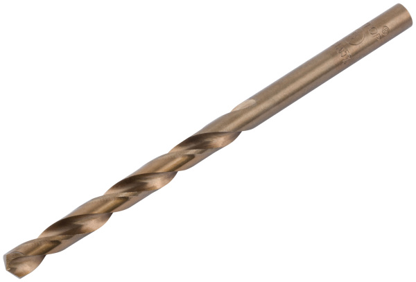 5,0x52/86 мм Набор сверл по металлу HSS-Co 5% DIN 338 (2шт.) (блистер) Cutop Profi 48-377