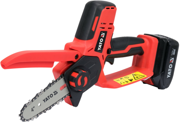 Аккумуляторная садовая цепная пила18V 4'' 2Ah YATO 