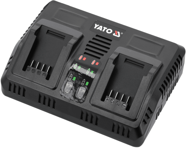 Двойное зарядное устройство 18V 2.4 A YATO 