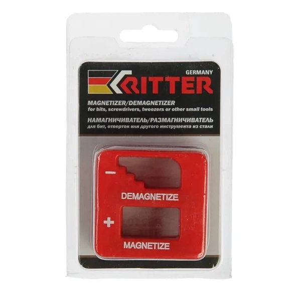 Намагничиватель/размагничиватель для отверток,бит и др Ritter PS21011002