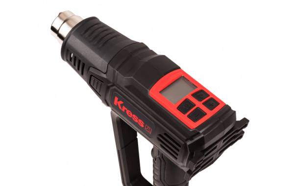 Фен технический Kress KU043, 2000Вт с цифровым дисплеем