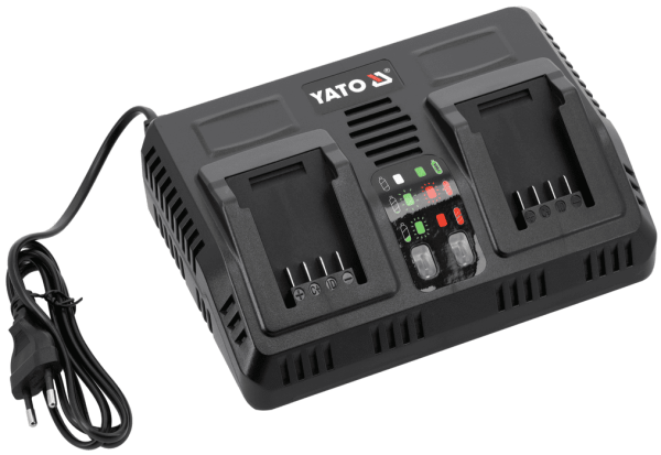 Двойное зарядное устройство 18V 4.5 A YATO 
