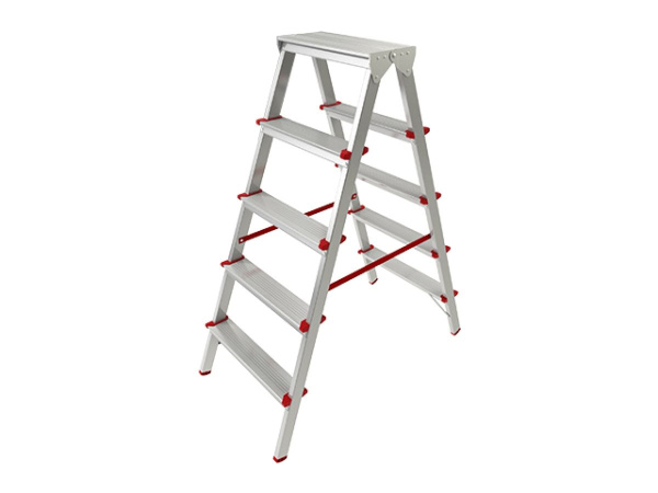 Стремянка алюминиевая 1,1 м двухсторонняя 5 ступеней STARTUL ST9941-05