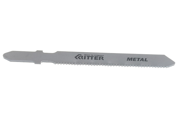 Пилки для лобзиков по стали 75/50мм шаг 1,2 мм (2 шт.) ГЕРМАНИЯ Ritter 3111-2