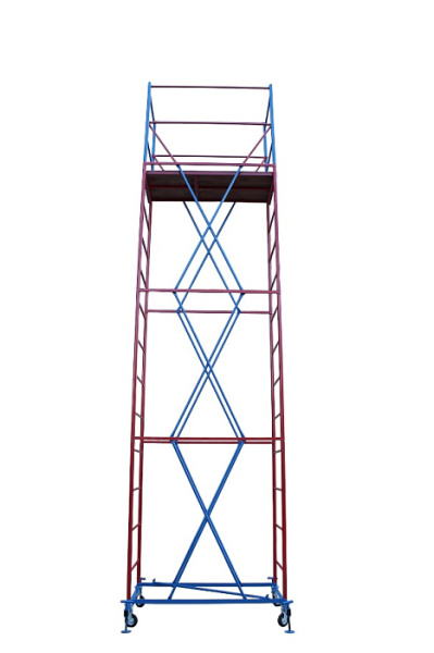 Вышка-тура ВС стальная 1+3 высота до помоста 5,05 м площадка 1,0x2 м