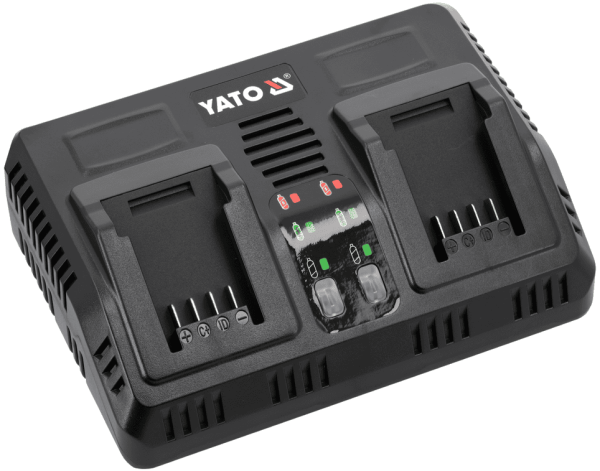Двойное зарядное устройство 18V 2.4 A YATO 