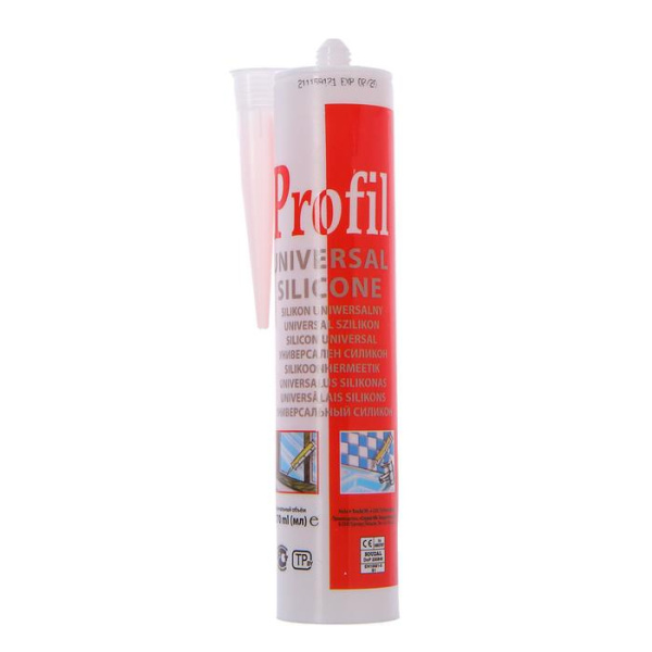 Силикон 270 мл универсальный бесцветный Profil Soudal 33085