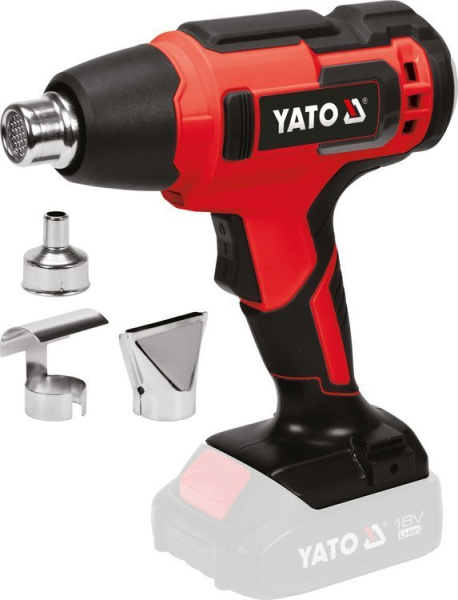 Фен технический 2 скор. 18V 550 C/без аккум и ЗУ YATO