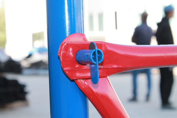 Вышка-тура ВС стальная 1+4 высота до помоста 6,2 м площадка 1,2x2 м