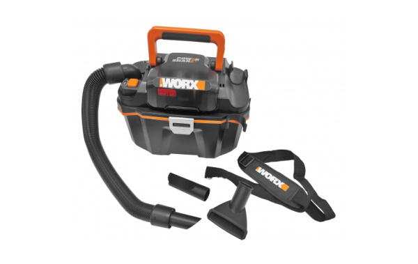 Пылесос аккумуляторный для влажной и сухой уборки WORX WX031.9, 20В, без АКБ и ЗУ