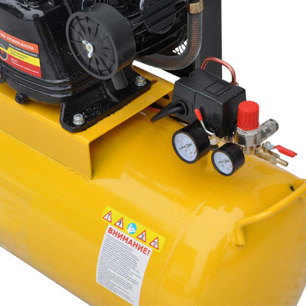 Воздушный компрессор SKIPER IBL3100B (до 600 л/мин, 8 атм, 100 л, 380 В, 3.0 кВт)